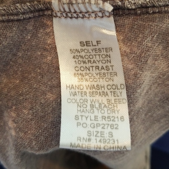 Mineral Washed Tank - Picture 7 of 7